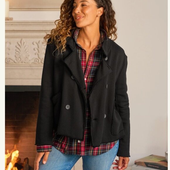 Frank & Eileen Mini Belfast and Bella Sweatpant set Exc Cond $566 retail! black - Picture 1 of 9